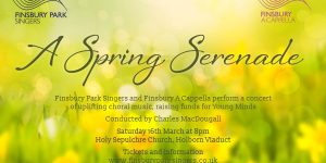 A Spring Serenade - Saturday 16 March